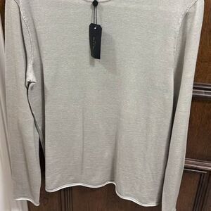 NWT Rag & Bone Men’s Tan Sweater - Lightweight Knit Beige Small New w/ Tags